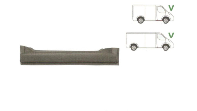 Prag VW Transporter (T4)/Caravelle/Multivan 07.1996-03.2003 Usa Fata Dreapta , prag din metal