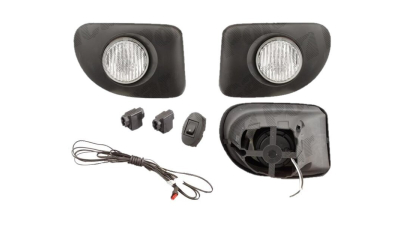 Set 2 proiectoare auto Wesem pentru Daewoo Matiz 1998-2008, lumini de zi in bara ,cu cablaj si comutator , Wesem Polonia