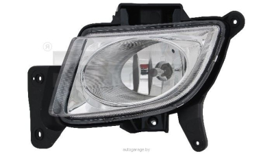 Proiector ceata Hyundai I30 KOREAN production 03.2007-03.2012; TYC 19A783012B, partea dreapta, tip bec H27W/2 (GE881)