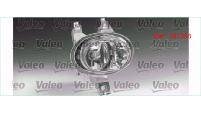 Proiector ceata Peugeot 206 01.1998-04.2009 VALEO partea stanga H1