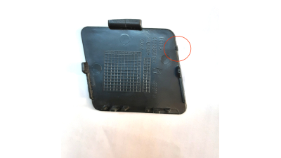 Capac bara carlig remorcare Bmw Seria 5 Gt (F07) 06.2009-2017 , partea Spate , 51117248065 CLEMA RUPTA