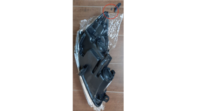 Far Opel Insignia 09.2008-12.2013 TYC fata stanga , tip bec H1+H7, cu lumini de zi CLEMA RUPTA
