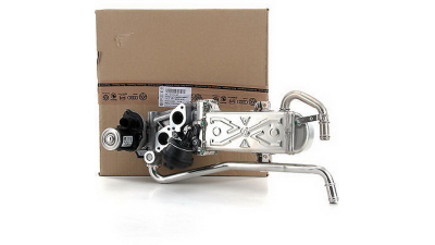 Radiator racitor EGR Audi A1 (8X), A3, Q3 (8U); Seat Altea (5P), Ibiza (6J), Leon (1P), Toledo (KG); Skoda Fabia (5J), Octavia (1Z), Rapid (NH); VW Golf 6 (5K), Passat B7, Polo (6R), Tiguan (5N), Touran (1T), 1.6 TDI, 2.0TDI, Original, 03L131512DP