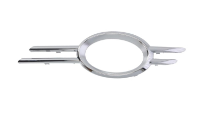Rama lampa ceata , suport proiector fata, Mercedes Benz Clasa E (W211) Sedan/Combi, 06.2006-12.2009 Model Elegance , exterior, cu muluri, 2118851274 partea stanga - partea soferului