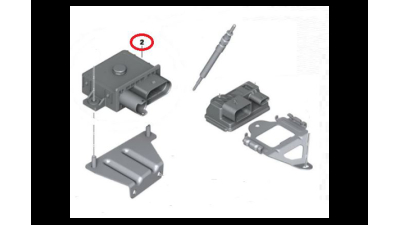 Releu bujii incandescente BMW Seria 1 (E81, E82, E88, E87), Seria 3 (E90, E91, E92, E93), Seria 5 (E60, E61), X1 (E84), X3 (E83), 2.0, Original, 12218591723