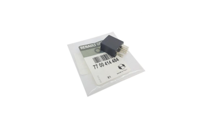 Releu Diode 12V 20A negru Dacia Solenza, Logan 2004-2018, Sandero, Duster Dokker Lodgy Renault Megane 3, Master II, Trafic 2, Laguna 2, Kangoo, Vel satis, Twingo, Clio 3, Clio 4, Espace 3,, 7700414484,  piesa originala OE