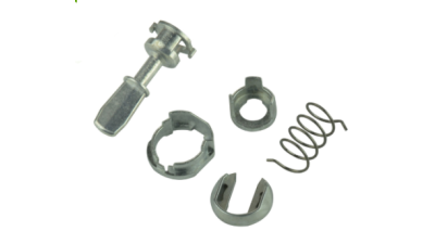 Reparatie butuc usa Vw Golf 4 (1J); Golf 5, Golf 5 Plus, Polo 9N 2001-2009; Transporter T5 2003-2015; Bora, Beetele 1998-2010, lungime bolt 40mm;  Fata Stanga/Dreapta cu arc si siguranta 7H0837167E  1C0837167B
