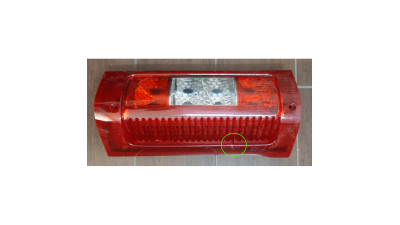 Stop spate lampa Citroen JUMPER (244) 01.2002-08.2006; FIAT DUCATO (244) 04.2002-09.2006; PEUGEOT BOXER (244) 04.2002-08.2006 BestAutoVest partea Stanga, fara suport becuri ZGARIAT