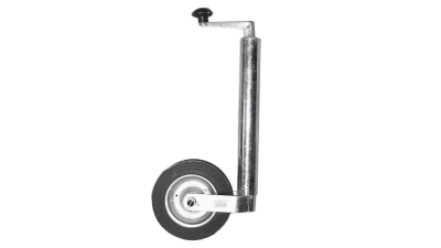Roata de sustinere BestAutoVest pentru remorca cu tub de 48mm si roata 200x50mm
