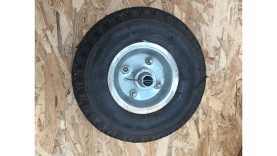 Roata ansamblata pentru protap remorca auto , 3.00-4 ( 260 x 85 mm ) CU AX