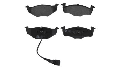 Placute frana Skoda Fabia (6Y) 1999-2007, Fabia 5J 2007-2014 ; Roomster Praktik 2006-; Vw Polo 9N 2001-2012; 0986424723 - placute punte fata 141,6x17,3x50,3mm