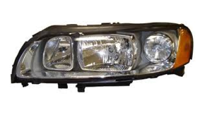 Far Volvo V70 06.2004-03.2007 / S60 (RS) 03.2004-03.2009 VALEO partea Stanga electric cu motoras tip bec H7+H9
