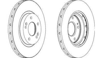 Set discuri frana fata Hyundai Santa Fé 1 (Sm), 11.2000-03.2006, marca SRLine S71-0290