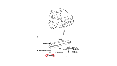 Saiba Toyota 9017606050