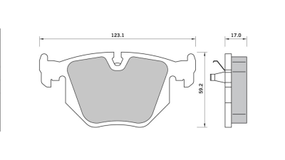 Set placute frana spate BMW Seria 3 (E46), Seria 5 (E39), Seria 7 (E38), X3 (E83), X5 (E53), Z4 (E85); Land Rover Range Rover 3 (L322), Starline, 34216761247