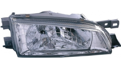 Far Subaru Impreza 01.1999-12.2000 DEPO partea Stanga tip bec H4, reglaj electric fara motoras tip bec H4, cu lentila clara