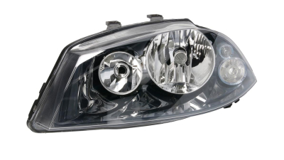 Far Seat Ibiza/Cordoba 02.2002-05.2006 VALEO partea Stanga, tip bec H3+H7 manual/electric, culoare rama negru