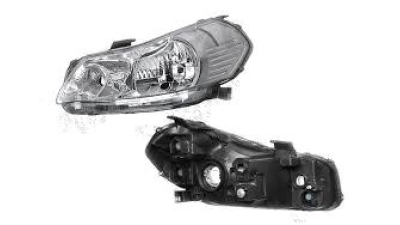 Far Fiat Sedici (FY/GY) 03.2006-2013, Suzuki SX4 05.2006-05.2013;  TYC partea Dreapta, tip bec H4, reglaj electric, pentru motoras reglare cu pin (fara filet)