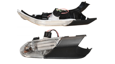 Lampa semnalizare oglinda Skoda Octavia 2 1Z3/1Z5 2004-12.2012, partea dreapta, semnalizator cu lumina perimetru ; cu lumina inferioara ; 1Z0949102D , OLSA Italia