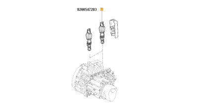 Senzor (Captor) Viteza Dacia Duster, Logan, Logan Express, Logan Mcv, Sandero, Sandero Ii, Solenza; Renault Logan I 1.2-1.6lpg 02.03-