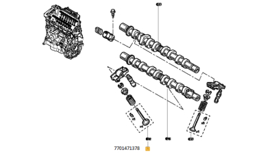 Set 4 Supape Admisie Dacia Logan 2006-2012, Sandero Motor 1.6 16v, 7701471378, (32,4x5,5x109,2) Renault Clio Ii, Iii, Kangoo, Laguna I, Ii, Megane I, Ii, Modus, Scenic I, Ii, Thalia 1.4/1.6 04.98-