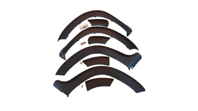 Set Bandouri Exterioare Aripi Dacia Duster 2010-2018 , Ornament Aripa Fata Si Spate