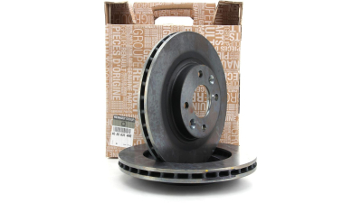 Set Discuri Frana Fata OE Renault 402063149R (258*22) Logan II 2012- , Sandero II 2012- ; Logan 2 MCV;  Renault Clio 4; Twingo 3; Smart Fortwo/Fourfor 2014-;  originale