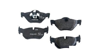 Set Placute Frana spate BMW 1 (E81), 1 (E82), 1 (E87), 1 (E88), 3 (E90), 3 (E91), 3 (E92), 3 (E93), X1 (E84) 1.6-3.0 03.03-06.15,  34216774692