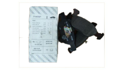 Set Placute Frana Fata Fiat 77363321