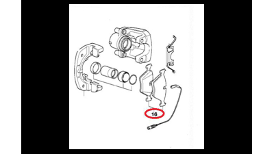 Set Placute Frana Spate BMW 3 (E46), 5 (E39), 7 (E38), X3 (E83), X5 (E53), Z4 (E85); LAND ROVER RANGE ROVER 2.0-5.0 10.94-,  34216761250