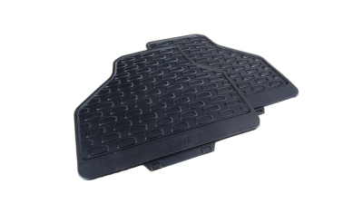 Set Covorase cauciuc Spate Bmw Seria 7 E65 Sedan, antracit, 2 bucati, originale 51470429234