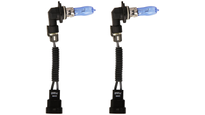 Set 2 becuri auto cu halogen pentru far Race Sport Helium Quartz HB3 9005 12V 100W Xenon Effect 5500K 