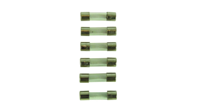 Set 6 sigurante auto Carpoint de sticla 2A , lungime 20 mm , pentru radio