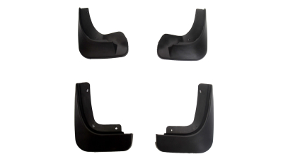 Set aparatori noroi Skoda Fabia 2012-, fata si spate , 4 buc.