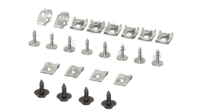 Set clipsuri si suruburi fixare scut motor BMW Seria 3 E46 1998-2005