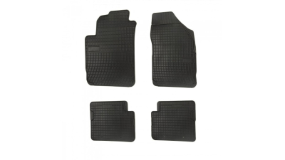 Set covorase auto din cauciuc Alfa Romeo Giulietta 2010-2020, Fiat Stilo 2002-2008, presuri BestAutoVest, negre, 4 buc.