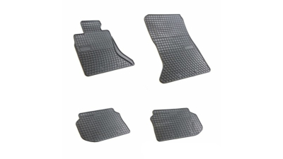 Set covorase auto din cauciuc Bmw Seria 5 F10 F11 LIFT 2013-2017, presuri BestAutoVest, negre, 4 buc.