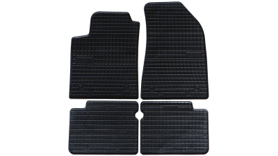 Set covorase auto din cauciuc Fiat Bravo 2 2007-2014, presuri BestAutoVest, negre, 4 buc.