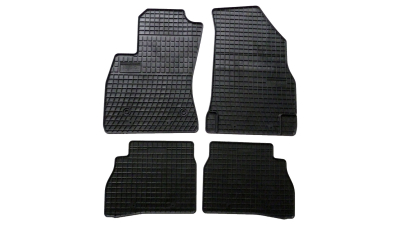 Set covorase auto din cauciuc Fiat Doblo (263) 2010-2020, Opel Combo D (X12) 5 usi, 2011-2018, presuri BestAutoVest, negre, 4 buc.