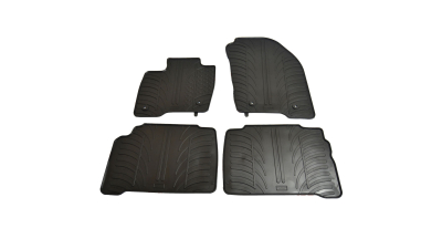 Set covorase auto din cauciuc Ford Galaxy 08.2015-, Ford S-Max 06.2015-, Negru, Gledring, 4buc.