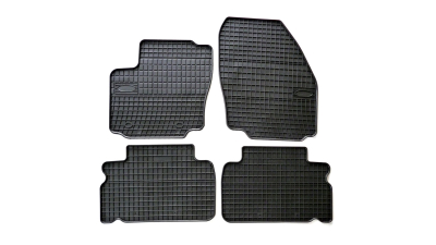Set covorase auto din cauciuc Ford S-Max 2 2015-, presuri BestAutoVest, negre, 4 buc.