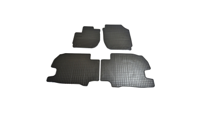Set covorase auto din cauciuc Honda HRV 2 2015- , presuri BestAutoVest, culoare Negru, 4 buc.