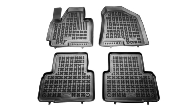 Set covorase auto din cauciuc Hyundai iX35 (LM), 10.2009-2015, presuri tip tavita marca Rezaw Plast 201607; 4 buc.