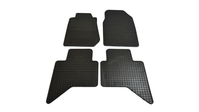 Set covorase auto din cauciuc Isuzu D-Max II 2011-, presuri BestAutoVest, culoare Negru, 4 buc.