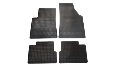 Set covorase auto din cauciuc Jeep Cherokee KL 2014-, presuri BestAutoVest, negre, 4 buc