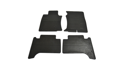 Set covorase auto din cauciuc Toyota Land Cruiser 120 2002-2009 Land Cruiser 150 PRADO 2009-2016, presuri BestAutoVest, negre, 4 buc.