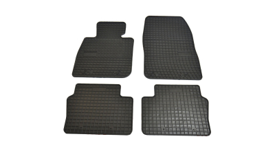 Set covorase auto din cauciuc mazda CX-3 2015-, presuri BestAutoVest, culoare Negru, 4 buc.
