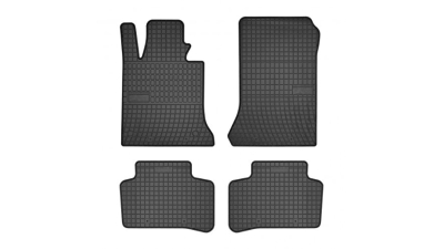 Set covorase auto din cauciuc Mercedes GLK X204 2008-2015, presuri BestAutoVest, negre, 4 buc.