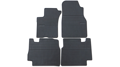 Set covorase auto din cauciuc Mercedes ML I W163 2002-2005, presuri BestAutoVest, negre, 4 buc.