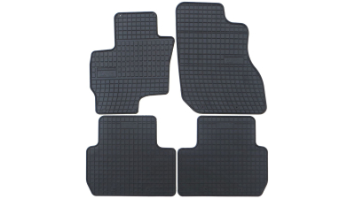 Set covorase auto din cauciuc Mitsubishi Outlander Phev 2014-, presuri BestAutoVest, negre, 4 buc.